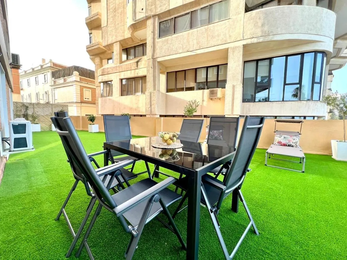 Malagueta Beach I & Private Terrace By Ele Apartments Malaga Spain